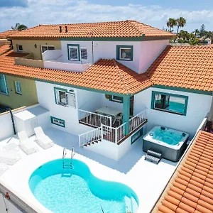 Veaco Beach With Jacuzzi And Private Pool Villa Corralejo